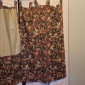 Two curtain panels beautiful condition